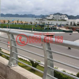 Lan can cầu đường mạ nhúng kẽm nóng